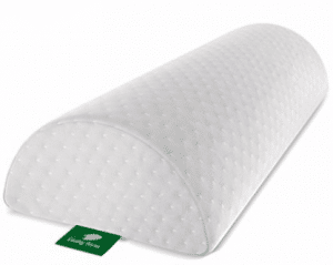 Back Pain Relief Half-Moon Bolster / Wedge by Cushy Form - Provides Best Support for Sleeping on Side