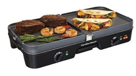 Hamilton Beach 38546 3-in-1 Grill/Griddle