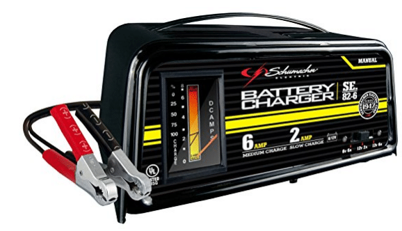 Schumacher SE-82-6 Dual-Rate 2/6 Amp Manual Battery Charger