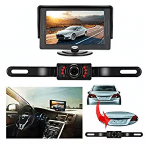 Backup Camera and Monitor Kit For Car
