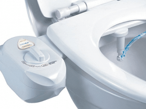 Luxe Bidet MB110 Fresh Water Spray Non-Electric Mechanical Bidet Toilet Seat Attachment