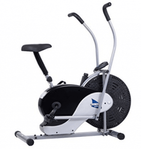 Body Rider Exercise Upright Fan Bike (with UPDATED Softer Seat) Stationary Fitness / Adjustable Seat