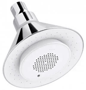 KOHLER K-9245-CP 2.5 GPM Moxie Showerhead and Wireless Speaker