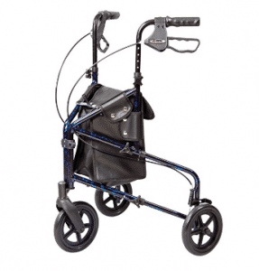 Walker 3 Wheel Trio Roller Walker - Carex Health Brands A33300