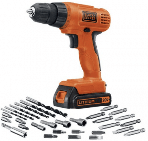 Black & Decker LD120VA 20-Volt MAX Lithium-Ion Drill / Driver Kit