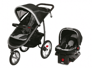 Graco Fastaction Fold Jogger Click Connect Baby Travel System