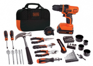 BLACK+DECKER LDX120PK 20-Volt MAX Lithium-Ion Drill and Project Kit