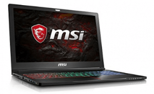 MSI GS63VR Stealth Pro-230 15.6" Ultra Thin and Light Gaming Laptop Intel Core i7-7700HQ GTX 1060 16GB 256GB NVMe SSD + 2TB VR Ready