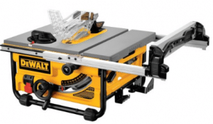 DEWALT DW745 10-Inch Compact Job-Site Table Saw with 20-Inch Max Rip Capacity