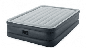 Intex Dura-Beam Standard Series Essential Rest Airbed with Built-In Electric Pump, Queen