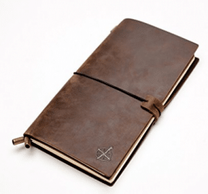 Wanderings Leather Notebook Journal | Leather Bound