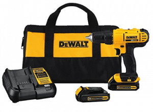 Dewalt DCD771C2 20V MAX Cordless Lithium-Ion 1/2 inch Compact Drill Driver Kit