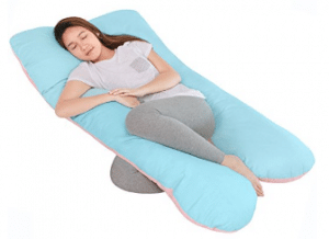 QUEEN ROSE Full Pregnancy Body Pillow Originally with Washable Pillow Outer Cover