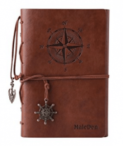 MALEDEN FBA_P-TND-HY48002-zong Leather Writing Journal Notebook