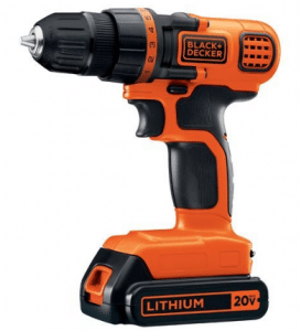 BLACK+DECKER LDX120C 20-Volt MAX Lithium-Ion Cordless Drill/Driver