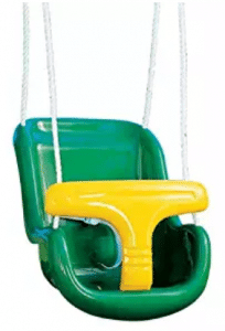 Creative Playthings Molded Infant Swing with Rope