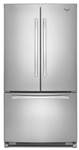 Whirlpool WRF540CWBM 19.6 Cu. Ft. Stainless Steel Counter Depth French Door Refrigerator