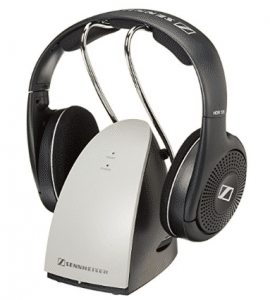 Sennheiser RS120 On-Ear Wireless RF Headphones with Charging Dock