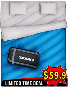 FUNDANGO XL Double Sleeping Bag for Camping ,Hiking