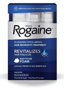 Men's Rogaine Hair Loss & Hair Thinning Treatment Minoxidil Foam