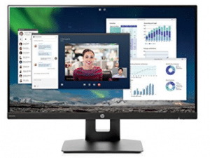 HP 23.8-inch FHD IPS Monitor with Tilt/Height Adjustment and Built-in Speakers (VH240a, Black)