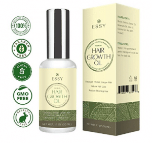 Natural Growth Hair Oil with Caffeine