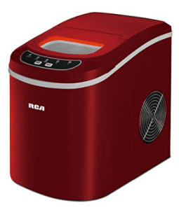 Compact Ice Maker, Red