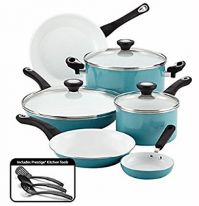 Farberware Purecook Ceramic Nonstick Cookware 12 Piece Cookware Set