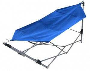 Portable Hammock with Stand-Folds