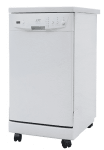 SPT SD-9241W Energy Star Portable Dishwasher, 18-Inch, White