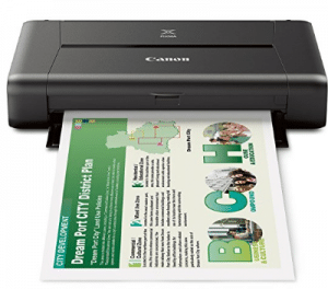 CANON PIXMA iP110 Wireless Mobile Printer With Airprint(TM) And Cloud Compatible