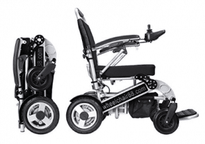 Foldawheel PW-1000XL Power Chair (2 years global warranty) weighs just 57 lbs with battery