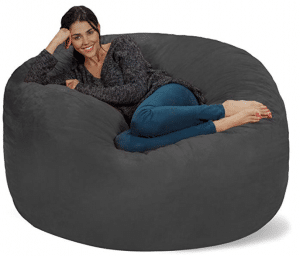 Chill Sack Bean Bag Chair: Giant 5' Memory Foam Furniture Bean Bag