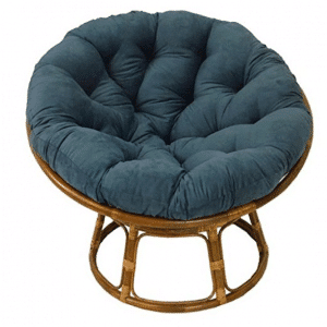 Rattan Papasan Chair with Cushion