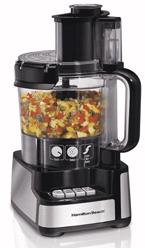 Hamilton Beach 12-Cup Stack and Snap Food Processor