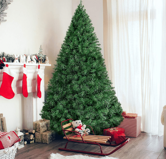 Best Choice Products 6' Premium Hinged Artificial Christmas Pine Tree