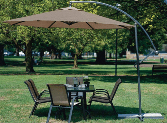 Coolaroo 10-ft. Offset Patio Umbrella