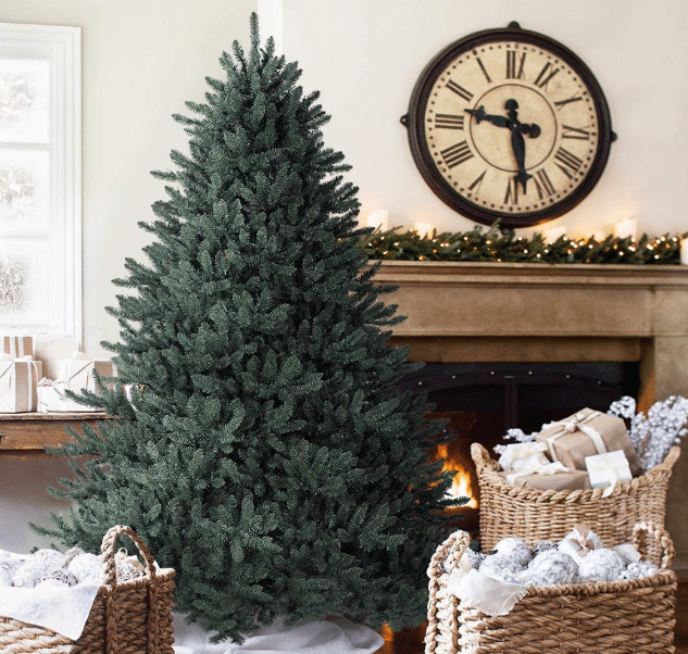 6.5' Balsam Hill Blue Spruce Artificial Christmas Tree Unlit