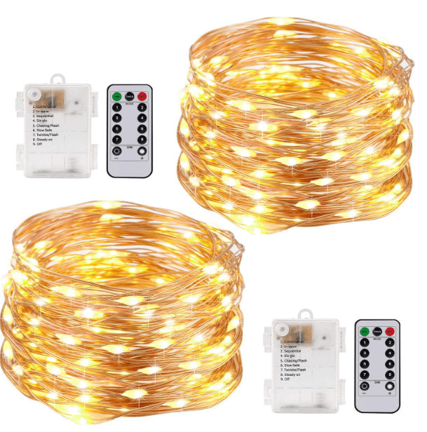 Kohree String Lights LED Copper Wire Fairy Christmas Light