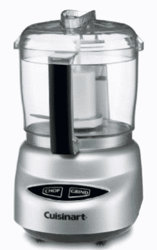 Cuisinart DLC-2ABC Mini Prep Plus Food Processor Brushed Chrome and Nickel