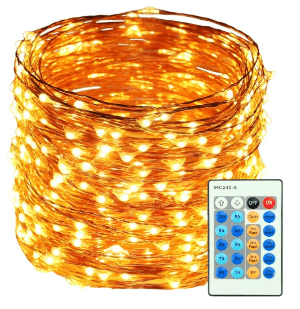 HaMi 66ft 200 LED String Lights