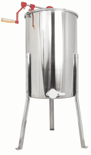 VIVO New Large Three 3 Frame Stainless Steel Honey Extractor