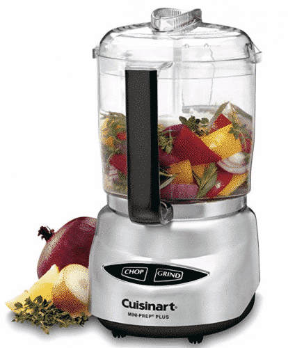 Cuisinart DLC-4CHB Mini-Prep Plus 4-Cup Food Processor