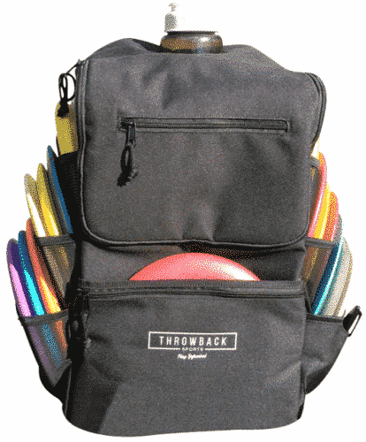 Disc Golf Backpack With Oversize Cooler Built-in