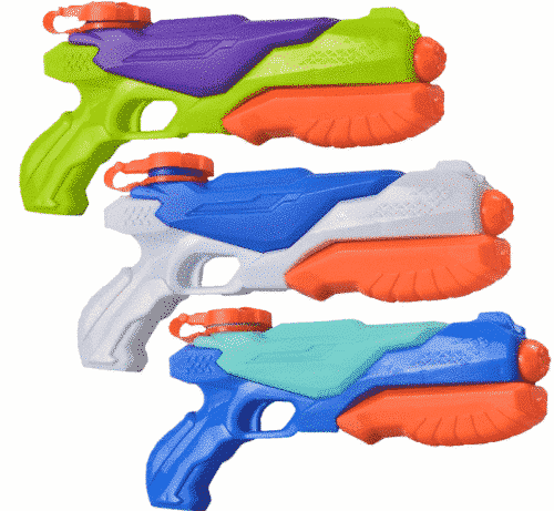 JOYIN 3 Pack Water Blaster Soaker Squirt Toy Swimming Pool Beach Water Fighting Toy