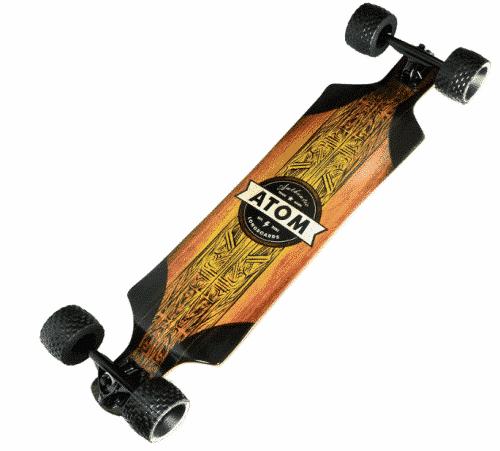 Atom Longboards Atom All-Terrain Longboard - 39", Woody