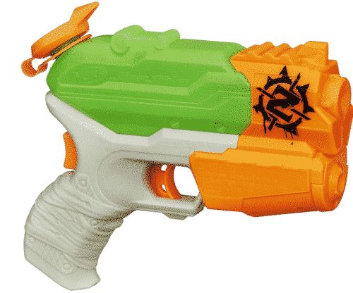 SUPERSOAKER Nerf Zombie Strike Extinguisher Blaster Water Soaking Guns