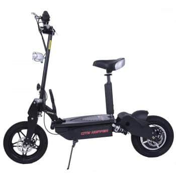 RASSINÉ City Hopper CH16 BK Super Turbo 1000W Foldable Electric Scooter