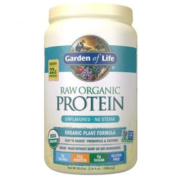 Garden of Life Organic Vegan Protein Powder with Vitamins and Probiotics