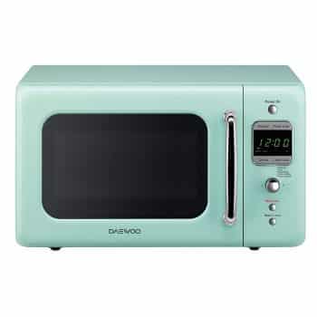 Daewoo KOR-7LREM Retro Countertop Microwave Oven 0.7 Cu. Ft.